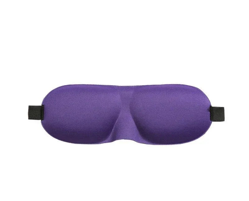 Máscara Ocular 3D Confortável e Opaca - Proteção cilios e Maquiagem