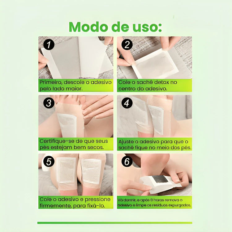 ADETÓX – Adesivo Detox para os Pés