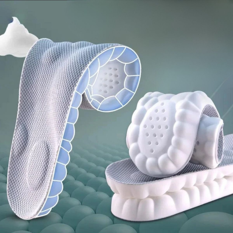 Palmilha De Altissimo Conforto 4d Tênis Sapatos Ortopédica