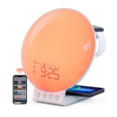 Luminária Abajur Inteligente Rgb Gamer Base De Indução Simulação do Nascer Do Sol